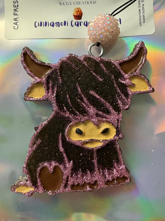 Highland Cow - Car Freshie My Store