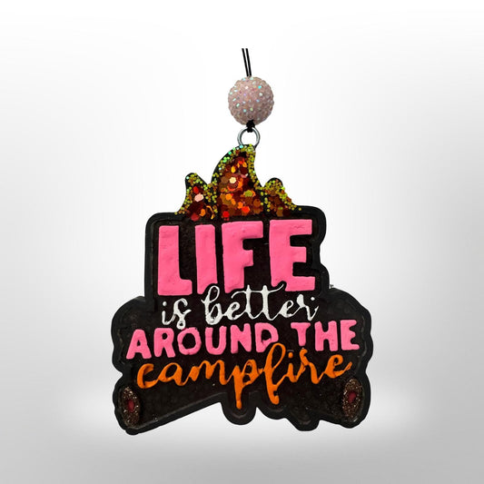 Campfire “Life is better” - Car Freshie My Store