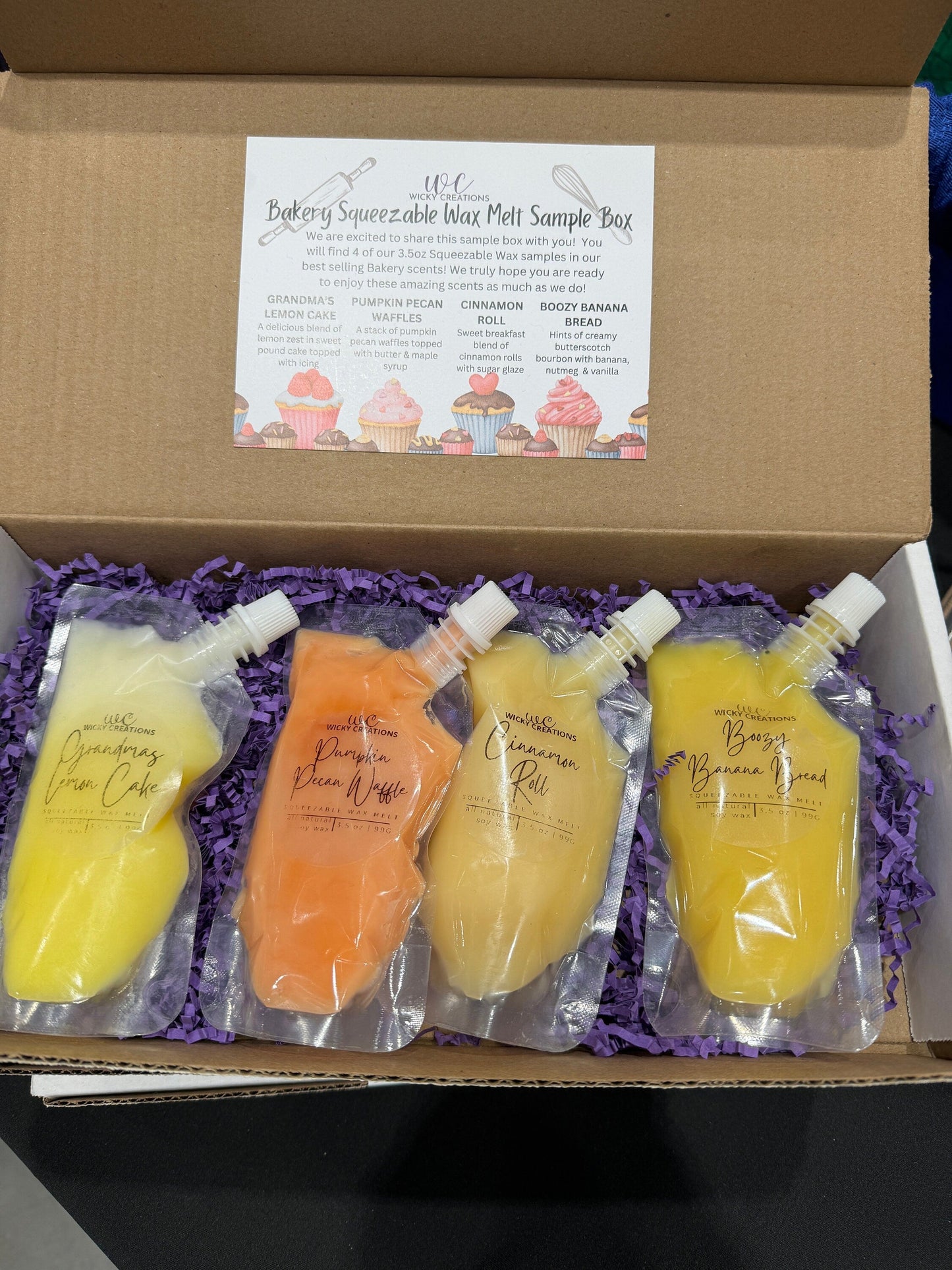 Squeezable Wax Melt Sampler Boxes My Store