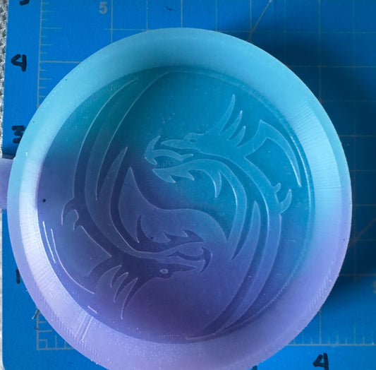 Dragon Ying Yang - Car Freshie Mold My Store