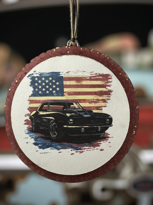Car Freshie - American Muscle Car - 4” Round My Store
