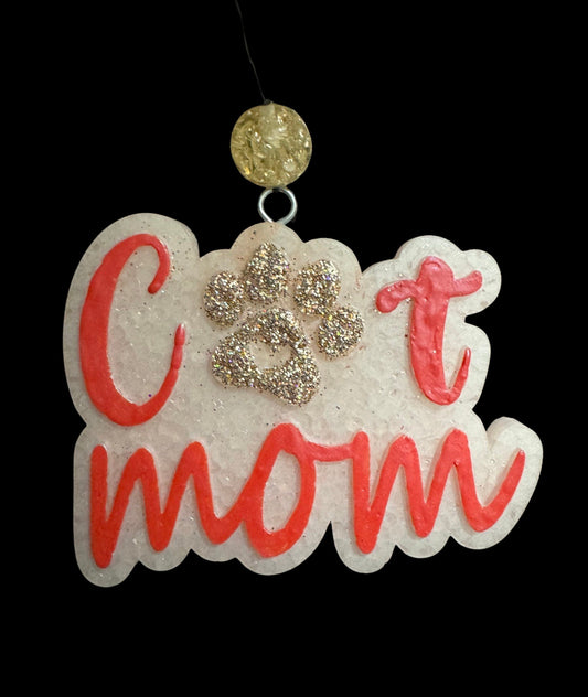 Cat Mom with paw - Car Freshie My Store