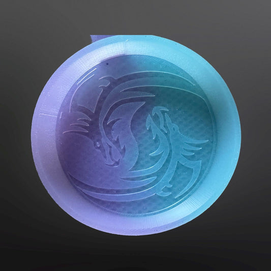 Dragon Ying Yang - Car Freshie Mold My Store