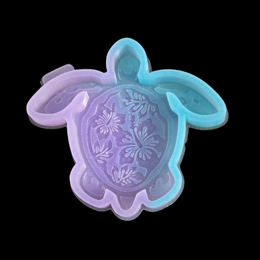 Turtle "floral" - Car Freshie Mold My Store