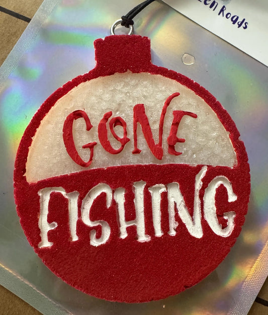 Gone Fishing “Bob” - Car Freshie My Store