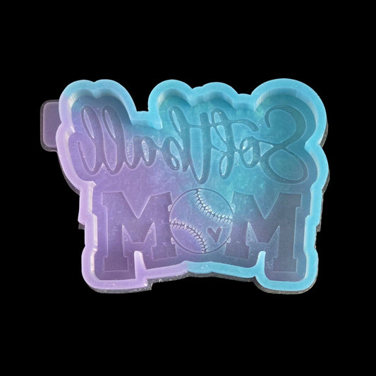 Softball MOM - Car Freshie Mold My Store