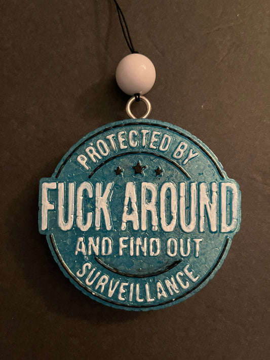 Car Freshie - Protected By My Store