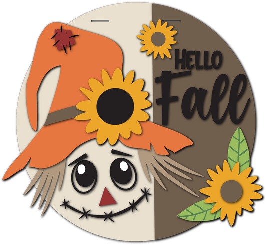 Hello Fall Scarecrow My Store