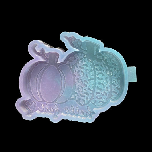 Hello Fall 2 Pumpkins - Car Freshie Mold My Store