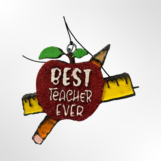 Best Teacher Ever “Apple” - Car Freshie My Store