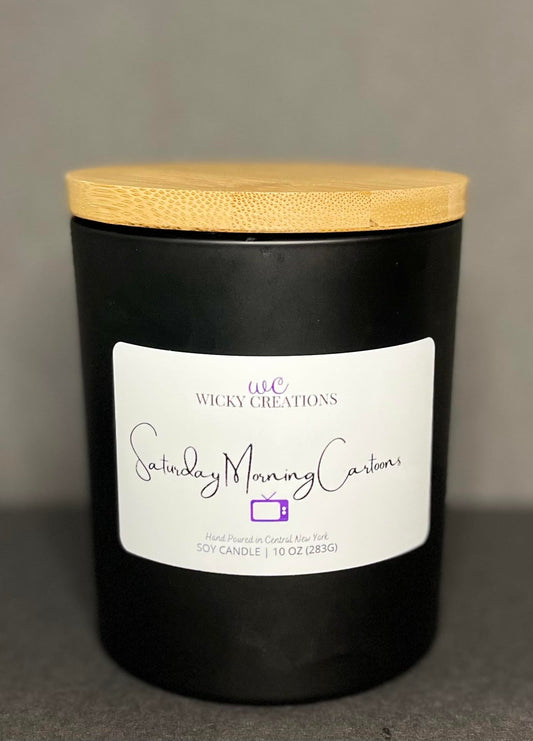 Candle 10oz - Saturday Morning Cartoons- Soy Blend My Store