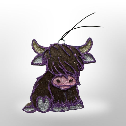 Highland Cow - Car Freshie My Store