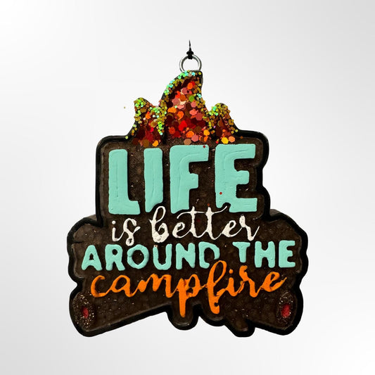 Campfire “Life is better” - Car Freshie My Store